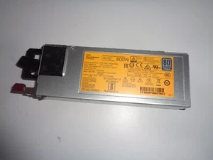 HP P/N: 734870-101 GPN: 734868-001 800W FS Titanium Server PSU Power Supply - Afbeelding 1 van 4