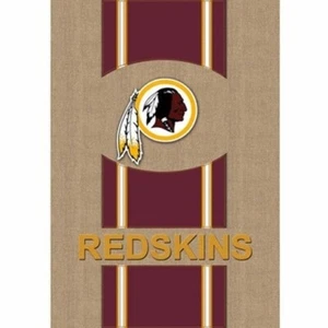 NFL Equipo Washington Redskins 13B3831 BURLAP HOUSE Bandera 28" X 44" - Imagen 1 de 1