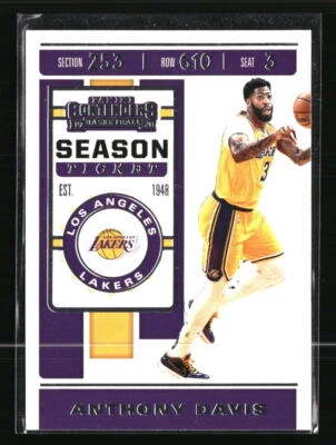 Anthony Davis 2019 Panini Contenders #7  Basketball Card - Image 1 of 2
