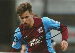 SCUNTHORPE: CONOR CITIESEND SIGNED 6x4 ACTION PHOTO + COA - Bild 1 von 1