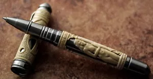 Grayson Tighe Nefertiti Unique Rollerball Pen - One of a Kind - Picture 1 of 10