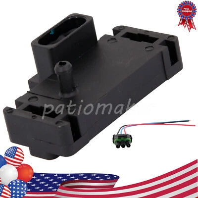 Manifold Absolute Pressure MAP Sensor 12569240 for Chevrolet Camaro Buick GMC Foto 1 de 4