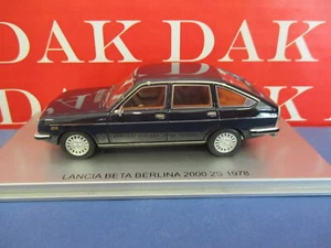 1/43 Modellino Auto Lancia Beta Berlina 2000 2 Serie 1978 Blue Lancia by Kess - Foto 1 di 5