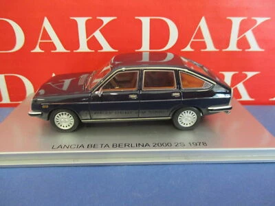 1/43 Modellino Auto Lancia Beta Berlina 2000 2 Serie 1978 Blue Lancia by Kess - Immagine 1 di 4
