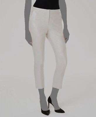 Pantalones ajustados elásticos beige para mujer INC International Concepts talla 12 $79 Foto 1 de 3