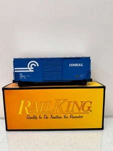 Rail King #30-71141 Contrail 40' High Cube Box Car 3 Rail O Scale NEW - Picture 1 of 5
