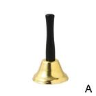 Hand Bell Metal Tea Bell Silver & Gold Ringing Hand HO Bell For Christmas G7G5