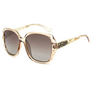 Oversized Sunglasses for Women Polarized UV Protect Classic Fashion Ladies Shade - Picture 1 of 6