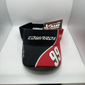 Carl Edwards #99 Roush-Fenway Chase Authentics Genuine Sun Visor Hat ~NWT~ - Picture 1 of 11