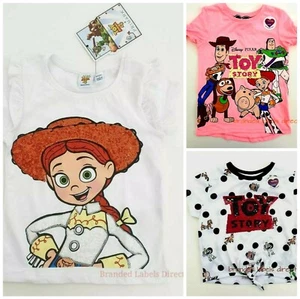 KIDS GIRLS DISNEY PIXAR TOY STORY 4 T-SHIRT SHORT SLEEVES  / TOP AGE 2-10 - Picture 1 of 11