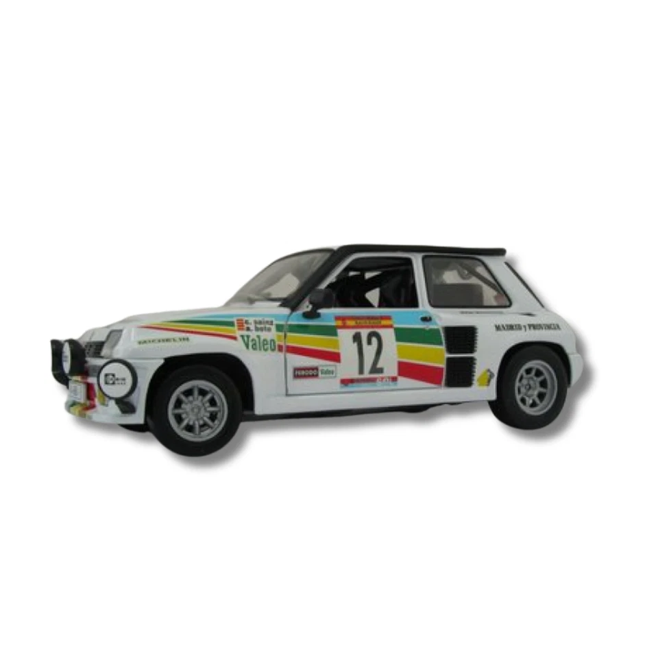 1/18 RENAULT 5 TURBO #12 COSTA BLANCA R.A.C.E. 1984 SAINZ BOTO UNIVERSAL HOBBIES - Immagine 1 di 1