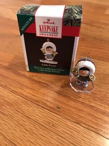HALLMARK 1990 LITTLE FROSTY MINIATURE ORNAMENT # 1 - Picture 1 of 6