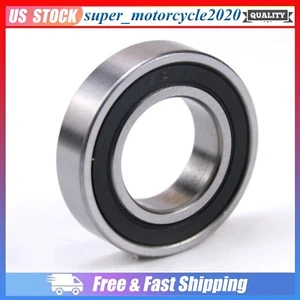 Rodamiento rígido de bolas sellado de goma de acero al carbono 20*37*9 mm para moto de cross - Imagen 1 de 4