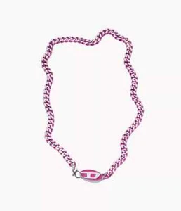 NIB Diesel Stainless Steel Chain Necklace DX1508040 - Picture 1 of 6