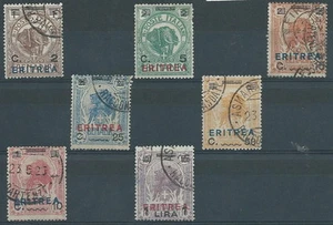 1924 ERITREA USATO SOPRASTAMPATI  - RR2526 - Picture 1 of 1