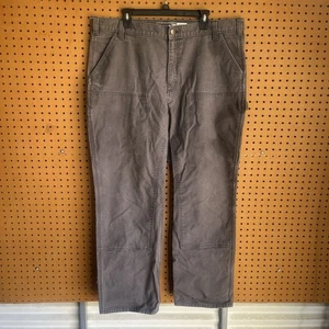 Carhartt Herren Relaxed Fit Double Knee Zimmermann Arbeitshose grau 42x32 - Bild 1 von 14