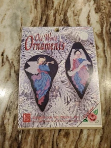 Diseños Para La Aguja Antiguo Mundo Adornos Punto de Cruz Kit Ángeles 1705 - Imagen 1 de 2