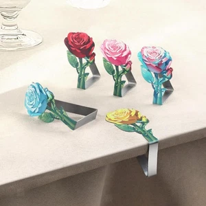 5x Stainless Steel Tablecloth Clips Fixed Clip for Graduation Family Wedding - Picture 1 of 7