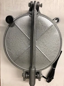 Mexican Cast Iron Electric Corn or Flower Tortilla Maker Gorditas Bunuelos - Picture 1 of 2