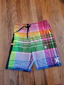 Pantaloncini da tavola uomo Hurley Swim colore arcobaleno taglia 27 - Foto 1 di 9