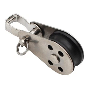 10pcs Marine Grade Stainless Steel Pulleys with Nylon Wheels for Easy Use - Picture 1 of 18