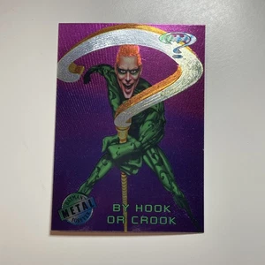 1995 Fleer Metal Batman Forever By Hook or Crook The Riddler Card #5 - Picture 1 of 2
