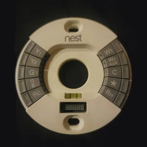 PART: Nest 2nd Generation Wire Base Learning Thermostat Wiring Mount Terminal - Picture 1 of 2