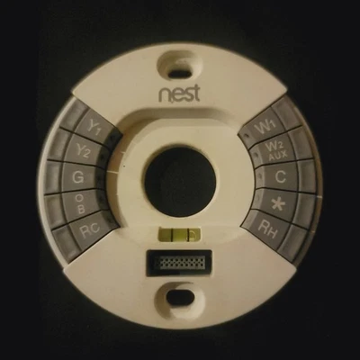 PART: Nest 2nd Generation Wire Base Learning Thermostat Wiring Mount Terminal - Image 1 of 2