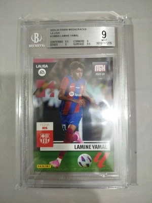 2023-24 Panini La Liga EA Sports Lamine Yamal #108 BIS Rookie RC BECKETT 9 - Imagen 1 de 3