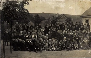 Foto Ak Marienheide im Bergischen Land, Gruppenbild, Schüler, 1910 - 3850484 - Bild 1 von 2