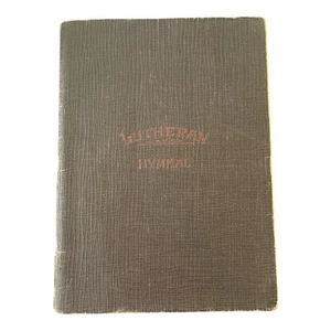 Antique 1938 HYMNAL The Evangelical Lutheran Pub Rudolph Volkening 3 - Picture 1 of 3