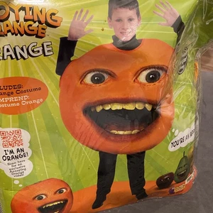 Annoying Orange Kid’s Costume Child Size 8-12 Excellent Preowned Halloween - Picture 1 of 3