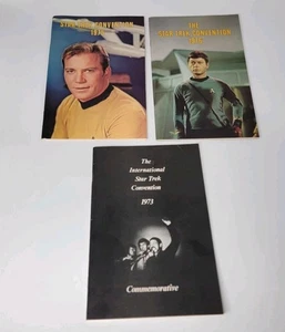 Programas de convenciones Star Trek 1973 1975 y 1976 Commodore Hotel NYC - Imagen 1 de 15