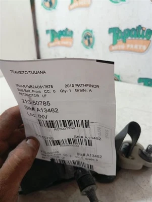 Seat Belt Front Bucket Driver Retractor Fits 10-12 PATHFINDER 3933233 - Image 1 of 3