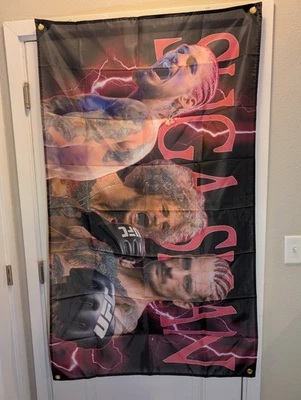 Bandera tapiz UFC Suga Sean O'Malley 3' X 5' #566 Foto 1 de 2