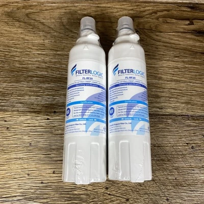 FilterLogic FL-RF20 Refrigerator Water Filter Replacement Cartridges Set Of 2 - Image 1 of 4