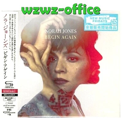 Norah Jones SEALED BRAND NEW SHM-CD "Begin Again" Cardboard Sleeve Japan OBI E - Image 1 of 3