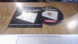GRAND MASTER SUDOKU - UK PROMO CD-ROM 2005 UNLIMITED PUZZLES SOLVING TOOL - Picture 1 of 1