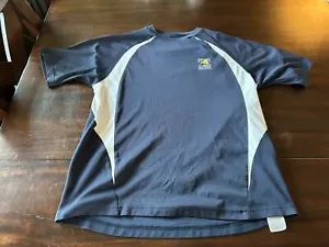Men's Size Medium Champion Navy and White Salty Dog T-Shirt - Picture 1 of 3