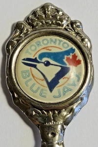 Vintage Toronto Blue Jays Baseball Souvenir Spoon Silver Tone Metal Collectible - Imagen 1 de 6