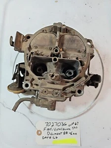 7027036 L6 Oldsmobile Vista Cruiser Delmont 1967 Vintage Original Carburetor - Picture 1 of 10