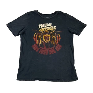 Metal Mulisha Metal Angels T Shirt Womens Large L Black Bikercore Racing Goth - Picture 1 of 12