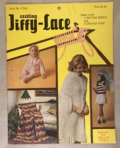 Exciting Juffy-Lace - C.J. Bates & Son - Book 17560 - 14 Patterns - Picture 1 of 9