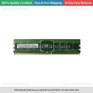 M395T2953CZD-CD500 Samsung 1GB DDR2 Fully Buff FB ECC PC2-4200 533Mhz 2Rx8 - Picture 1 of 1
