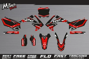 Graphics Kit for Honda CRF 450 R 2009 2010 2011 2012 Decals Stickers by Motard - Picture 1 of 3