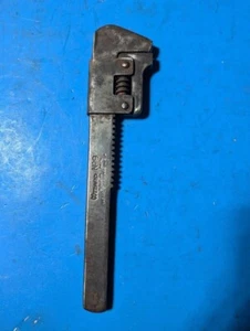 VINTAGE Bike Wrench WIZARD No.9 Early ADJUSTABLE Monkey Motorcycle USA Nice! - Picture 1 of 4