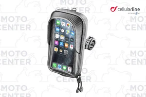 SUPPORTO CUSTODIA UNIVERSALE 6.7" SMARTPHONE MORBIDA CELLULAR LINE PER MOTO E BI - Picture 1 of 3