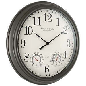 Gray Gunmetal Arabic Round Analog Wall Clock,Plastic frame glass Wall Clocks