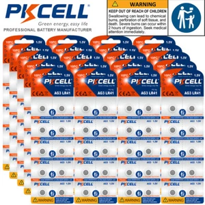 200Pcs AG3 LR41 LR736 192 1.5 V Alkaline Button Cell Batteries for Watch - Picture 1 of 6