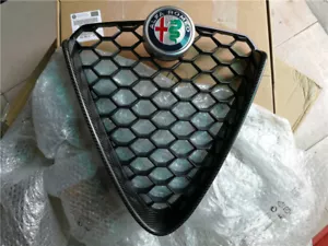 For Genuine Alfa Romeo Giulia Super carbon Fibre Front Radiator Grille Brand New - Picture 1 of 5